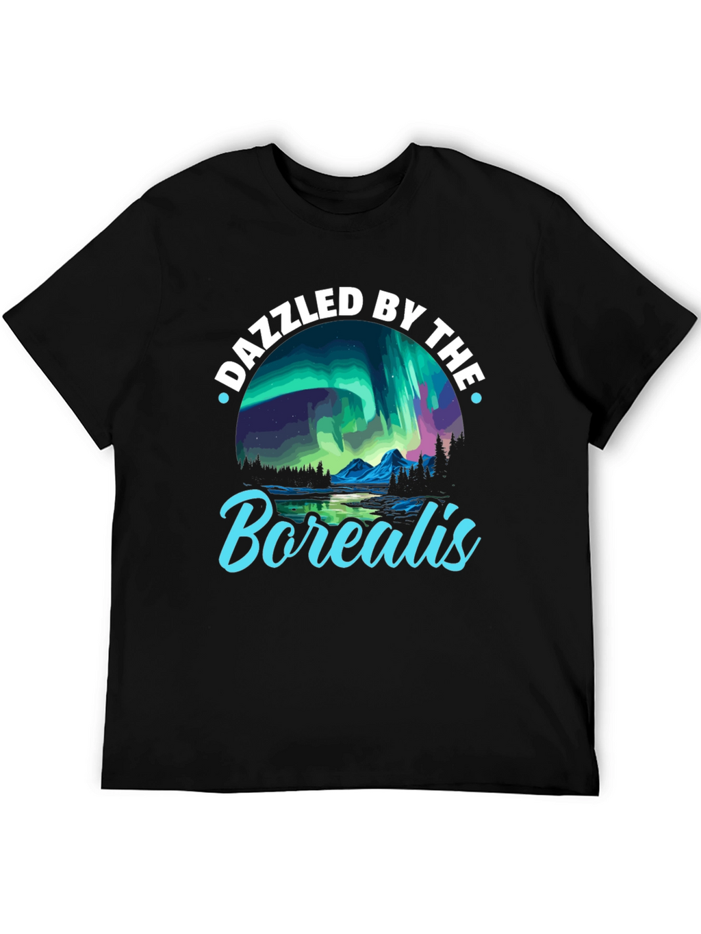 Dazzled by the Borealis Graphic Tee