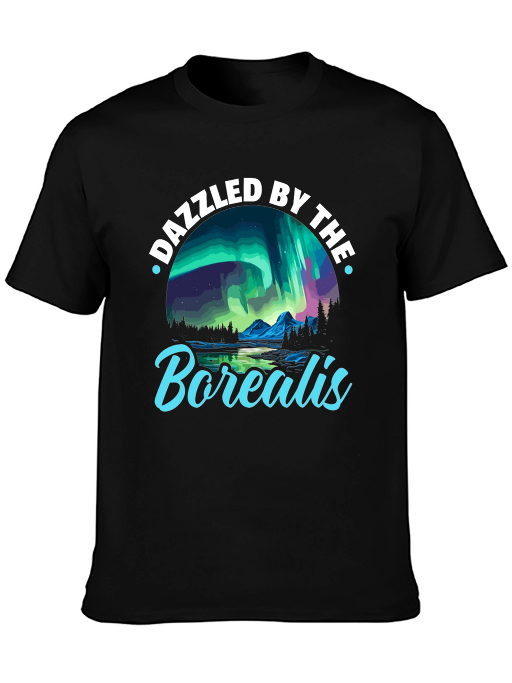 Dazzled by the Borealis Graphic Tee