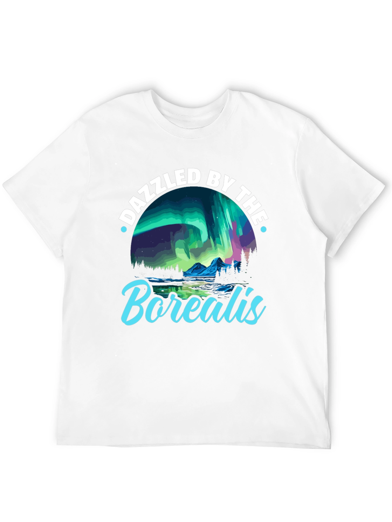 Dazzled by the Borealis Graphic Tee