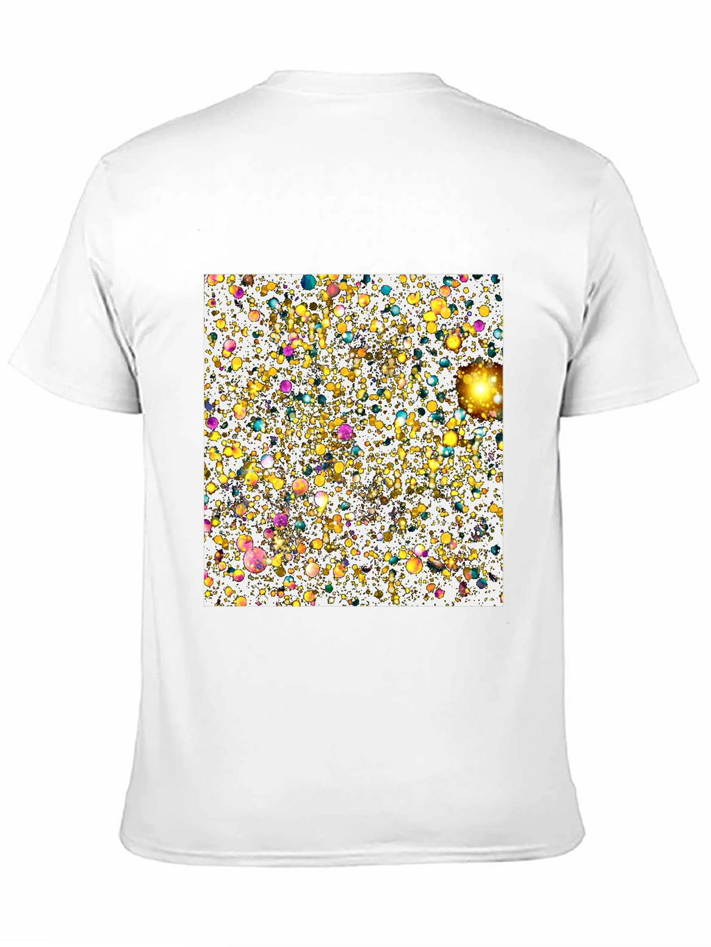 Abstract Bubbles Graphic Tee