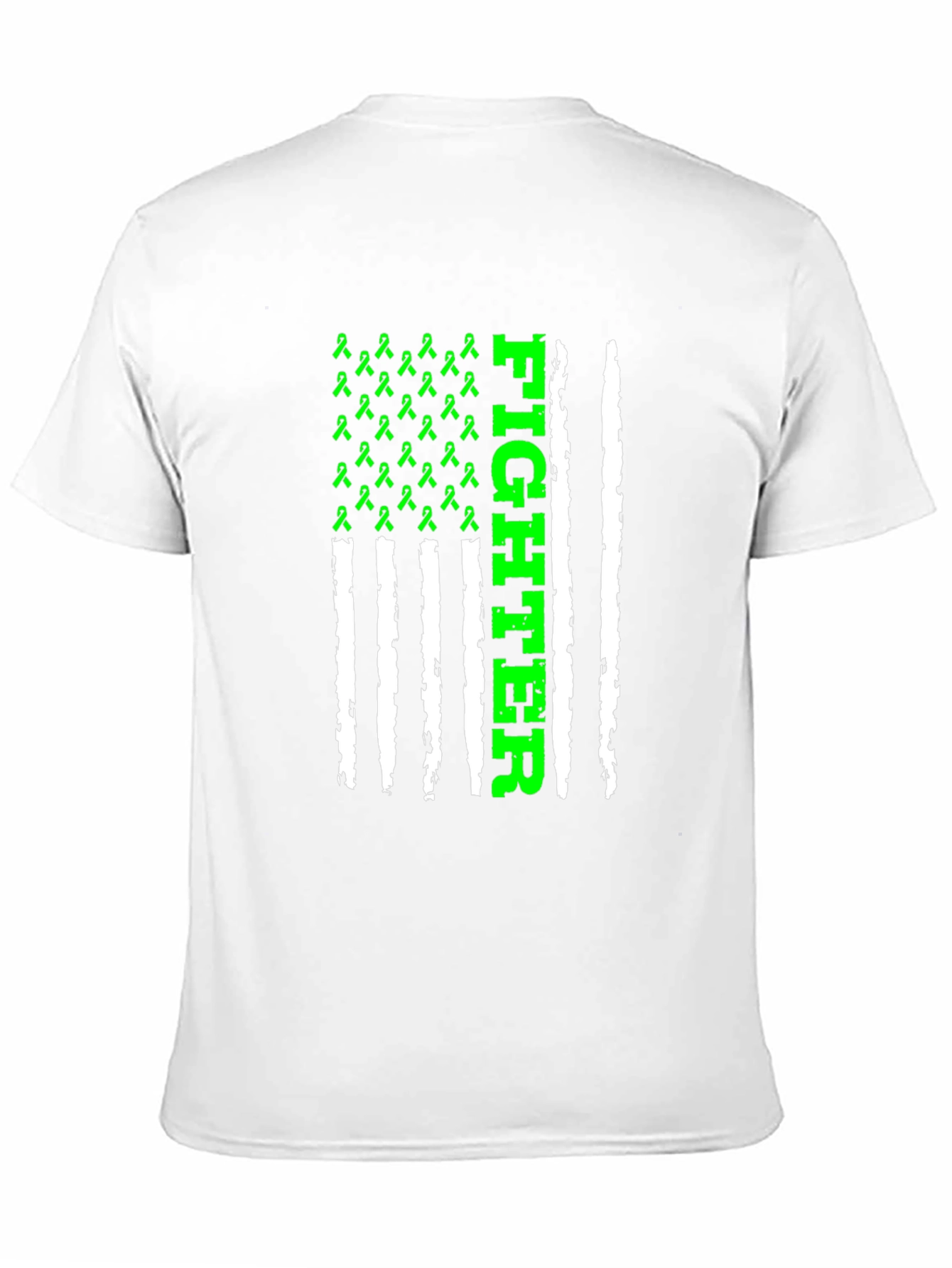 Fighter Awareness Ribbon Graphic T-Shirt