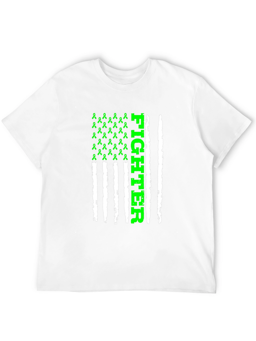 Fighter Awareness Ribbon Graphic T-Shirt