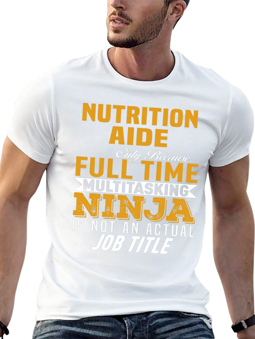Nutrition Aide Full Time Ninja T-Shirt