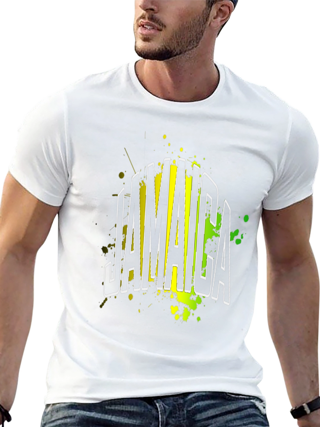 Jamaica T-Shirt - Vibrant Graphic Tee