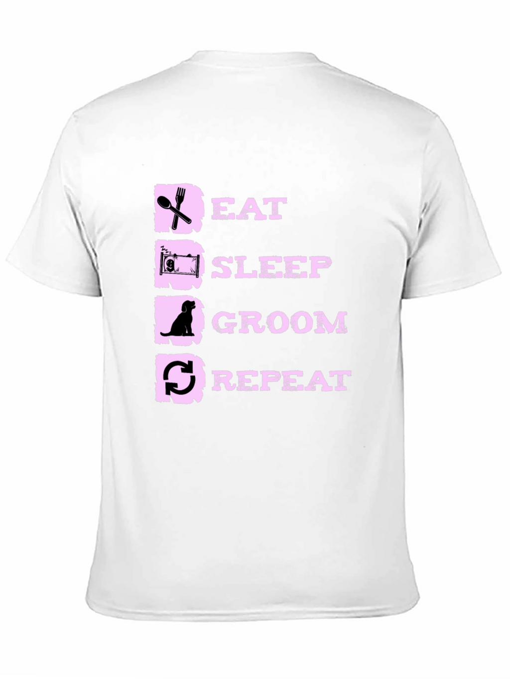 Eat Sleep Groom Repeat T-Shirt