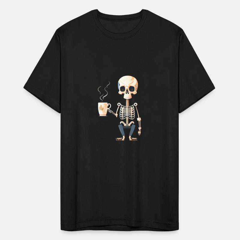 Mummy holding a cup of coffee funny design