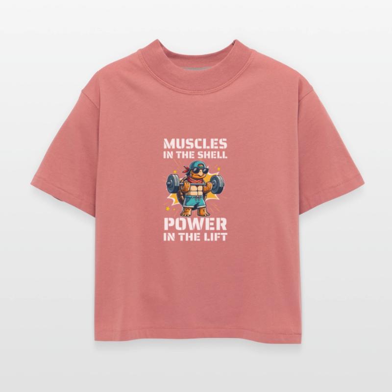 Muscles in the shell power in the lift | turtle