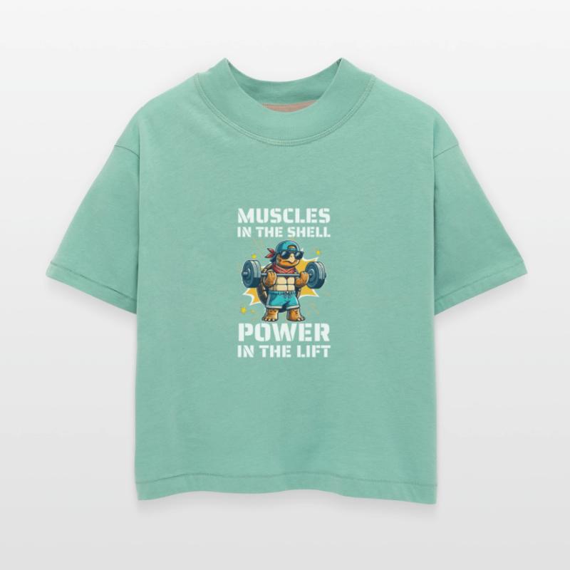 Muscles in the shell power in the lift | turtle