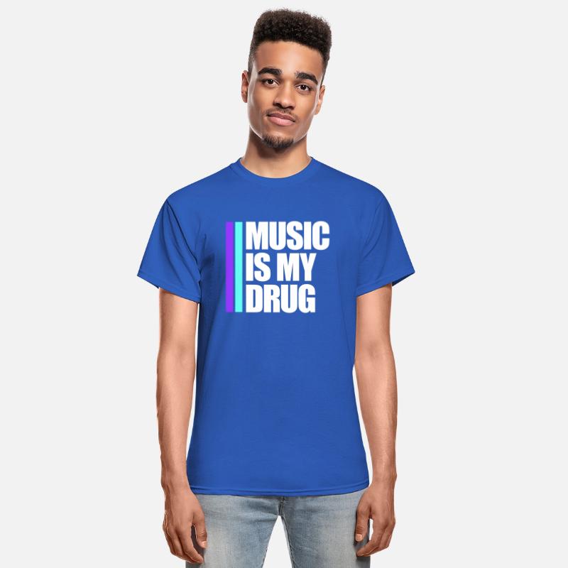 Music is my Drug Text Saying Dance Club Party Love