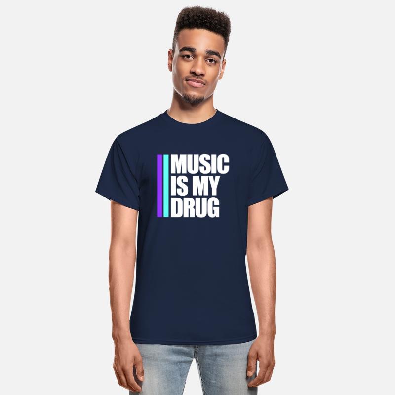 Music is my Drug Text Saying Dance Club Party Love