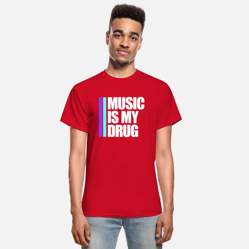 Music is my Drug Text Saying Dance Club Party Love