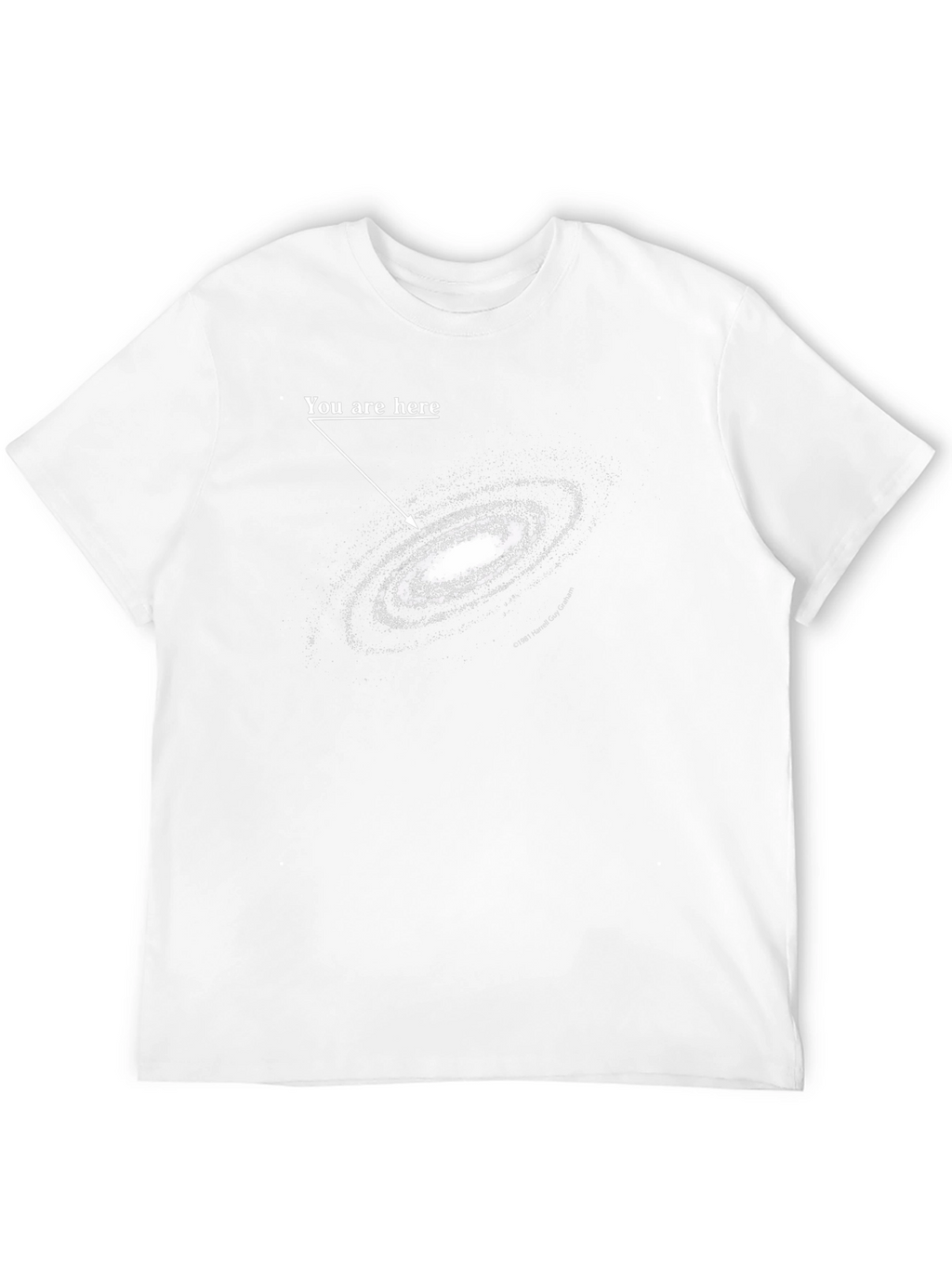 You Are Here Galaxy Graphic T-Shirt