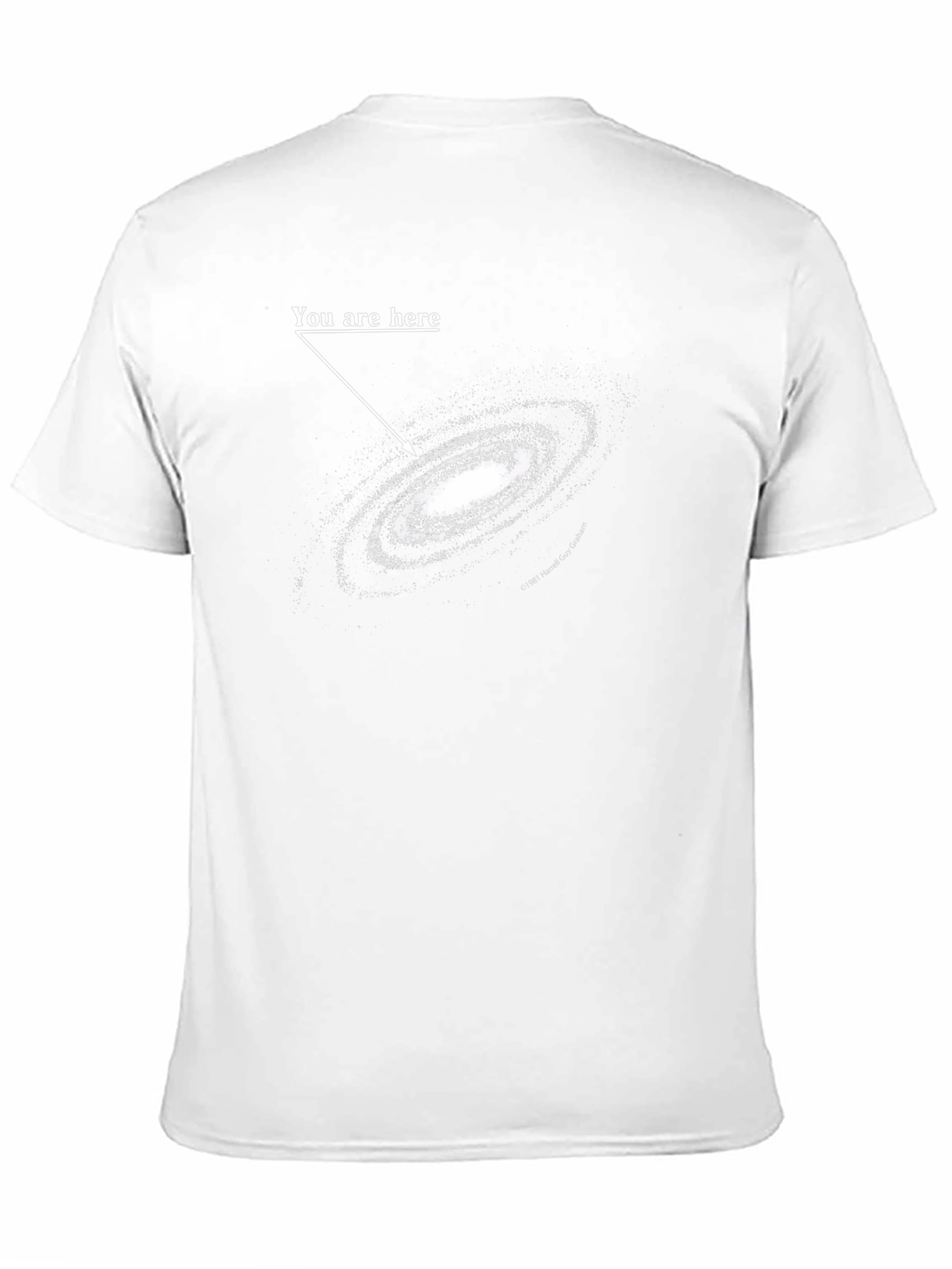 You Are Here Galaxy Graphic T-Shirt
