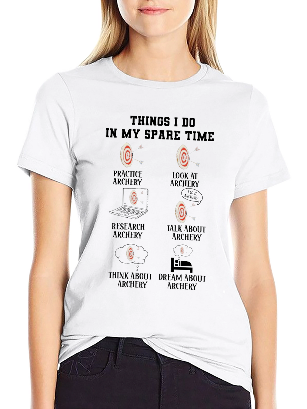 Archery Hobbyist T-Shirt - Spare Time Activities
