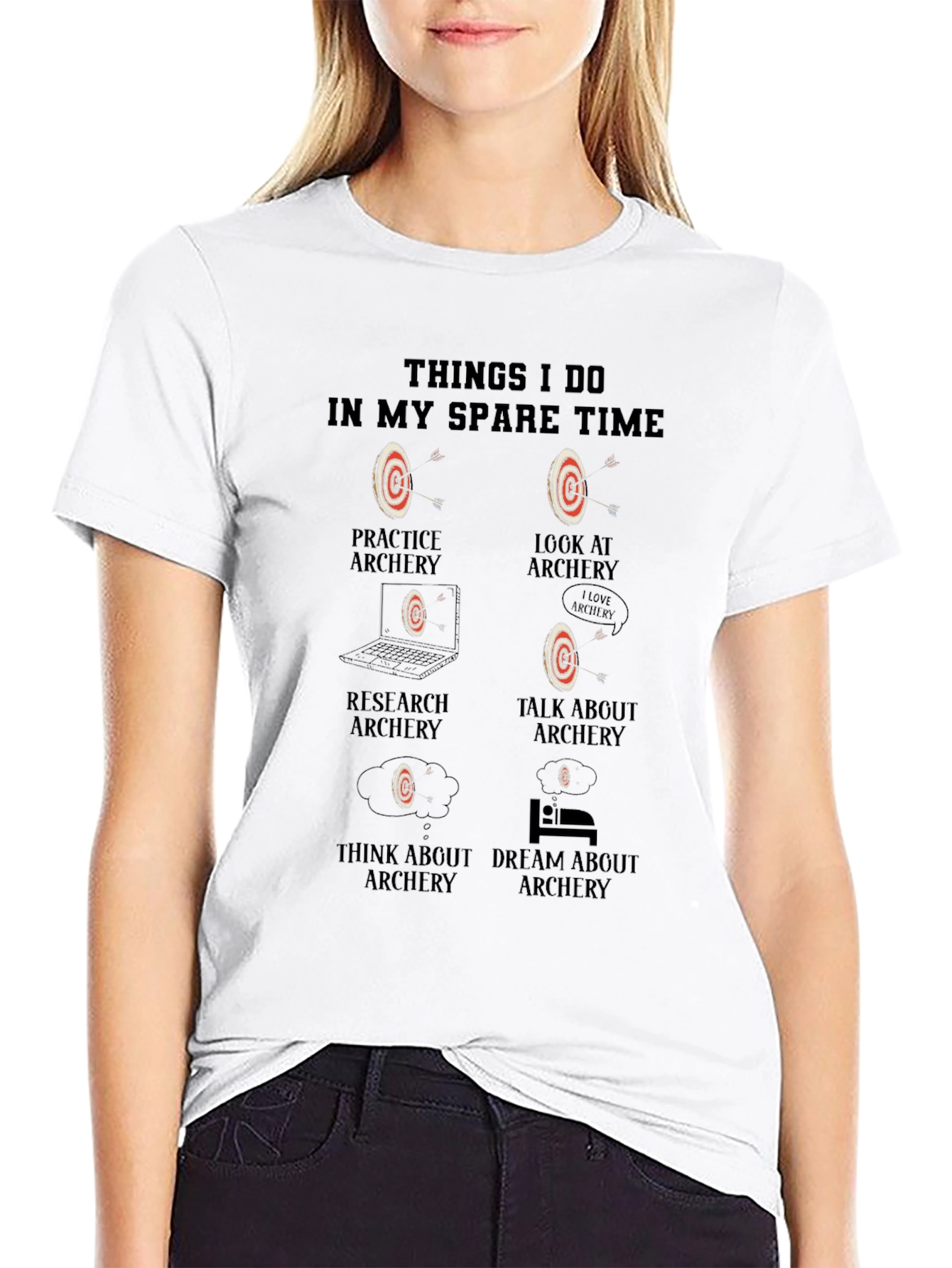 Archery Hobbyist T-Shirt - Spare Time Activities