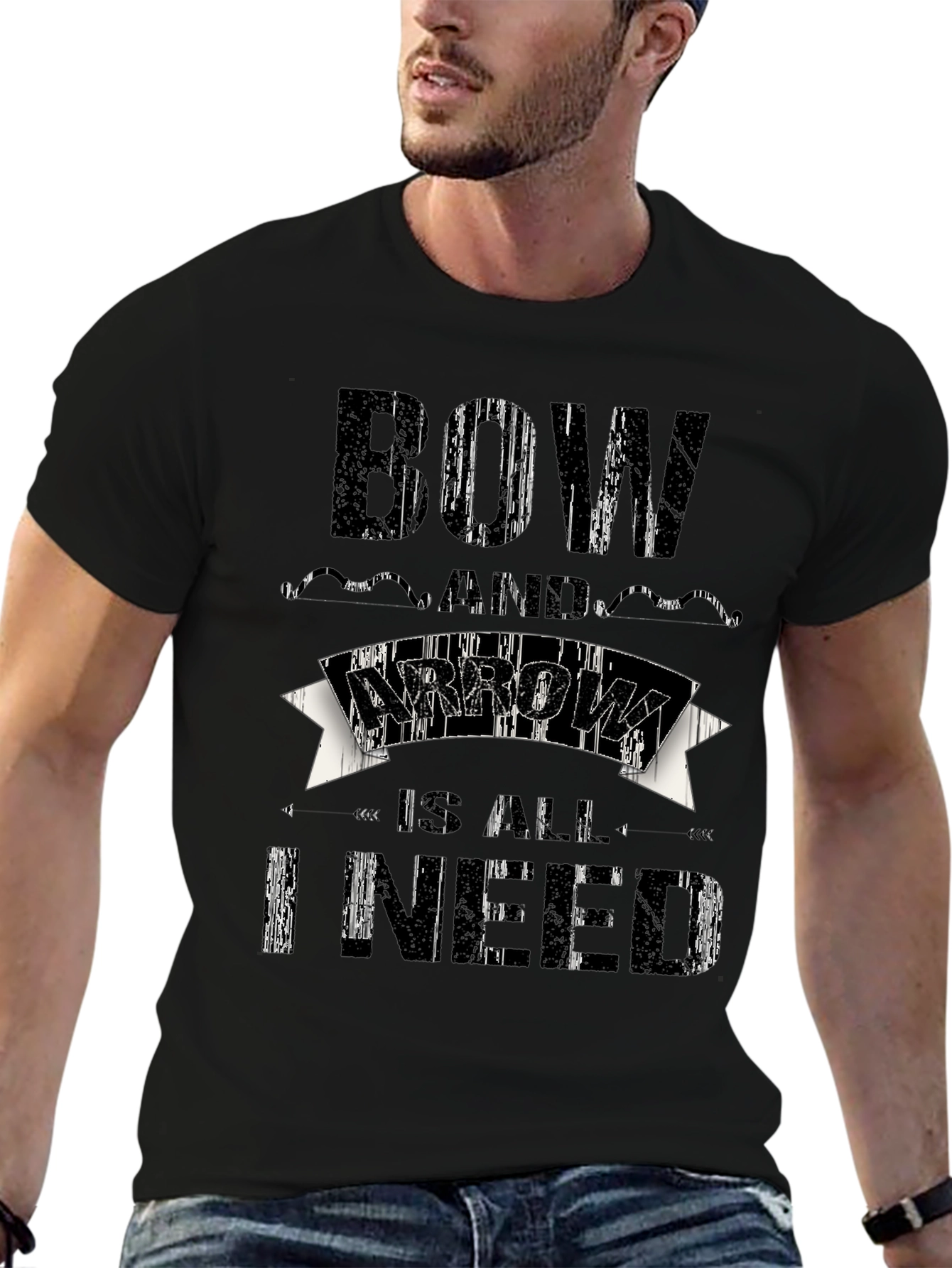 Bow and Arrow Graphic Tee - Archery T-Shirt