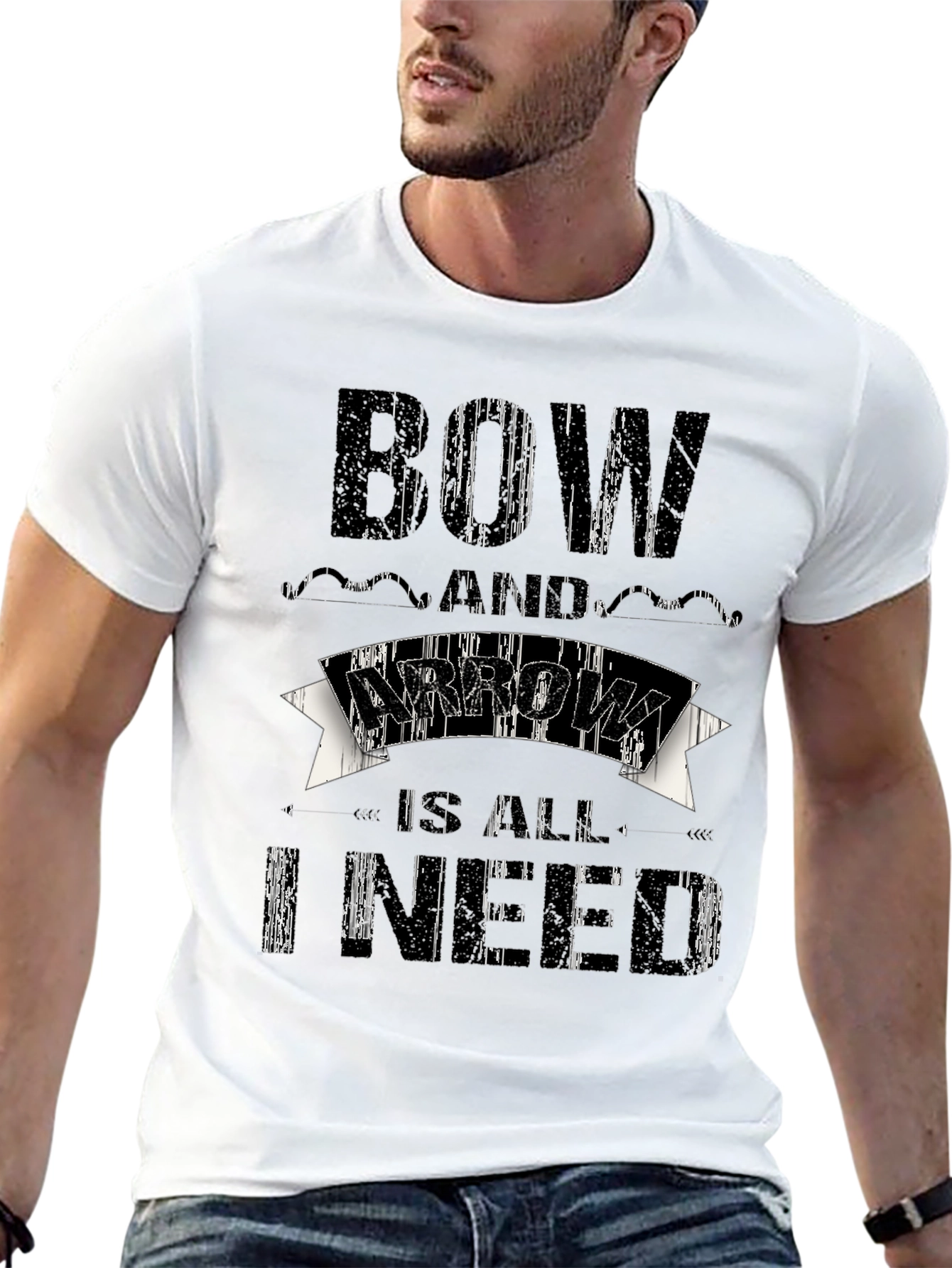 Bow and Arrow Graphic Tee - Archery T-Shirt