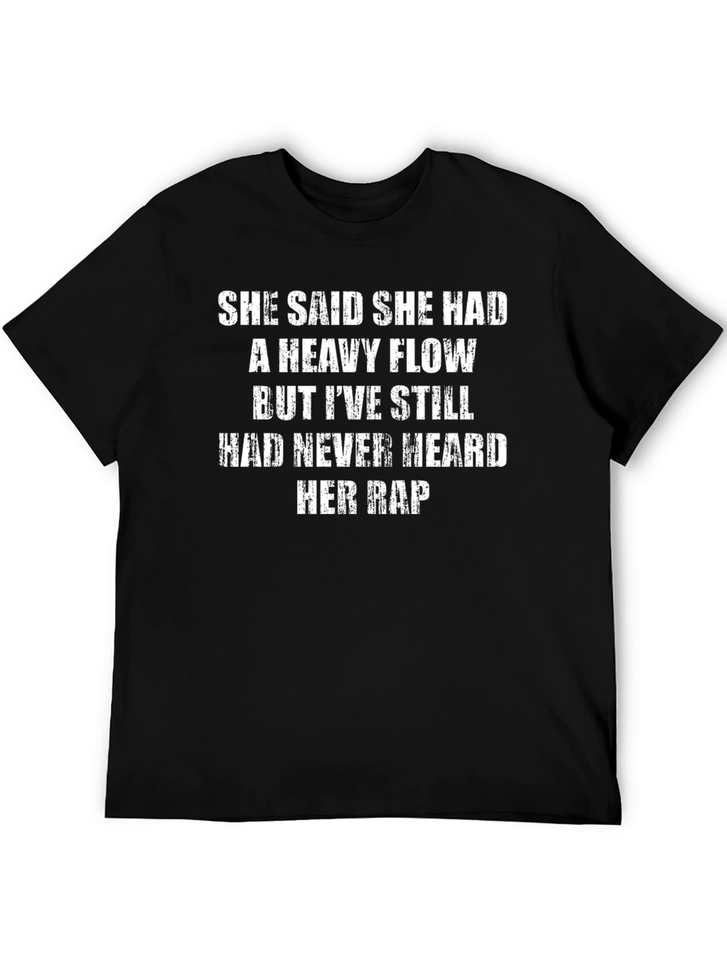 Heavy Flow Pun T-Shirt - Humorous Graphic Tee