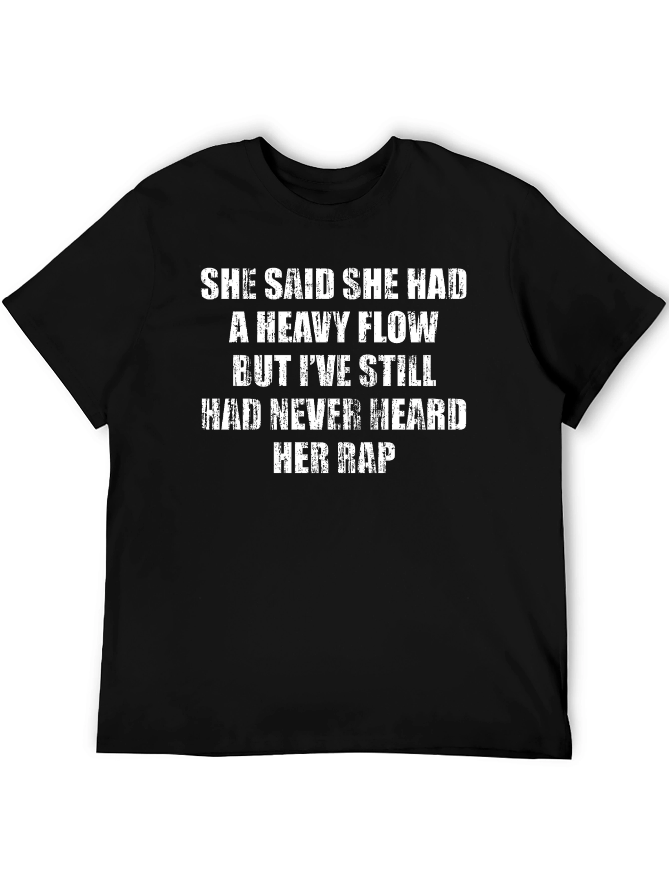 Heavy Flow Pun T-Shirt - Humorous Graphic Tee