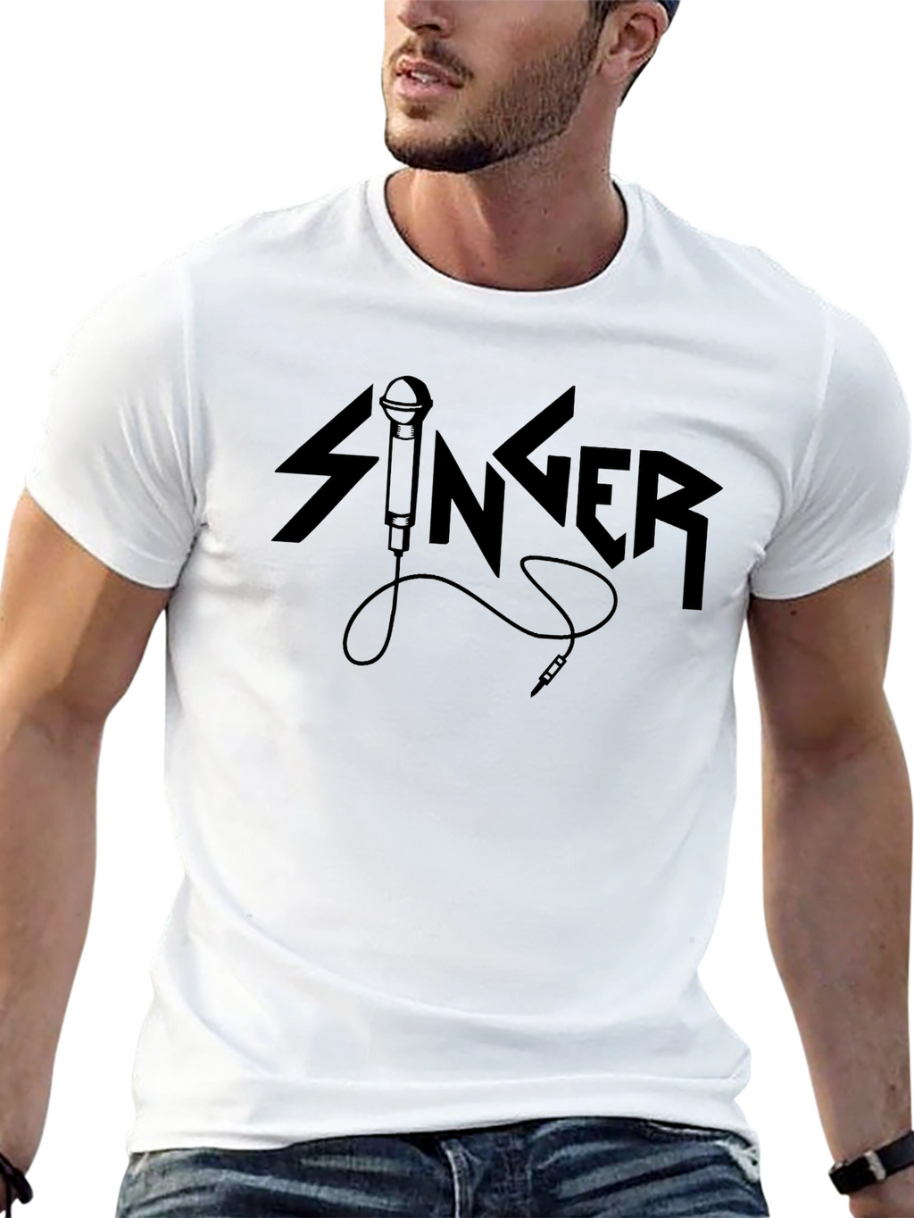 Singer T-Shirt - Music Lover Tee