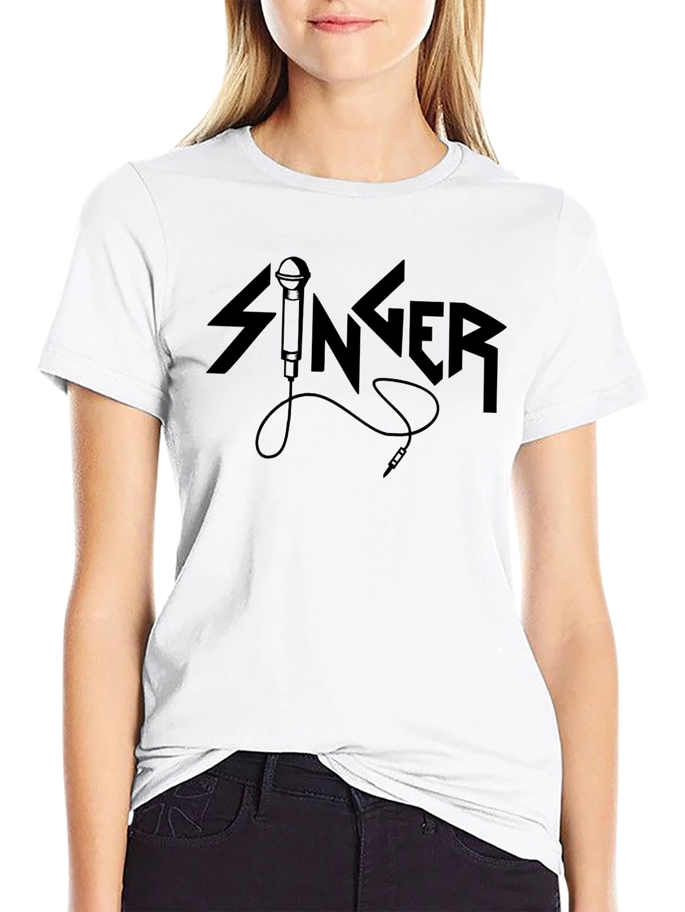 Singer T-Shirt - Music Lover Tee