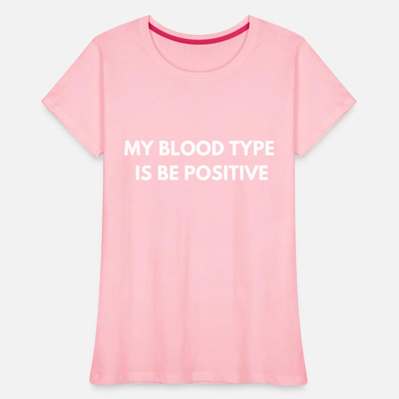 My blood type is Be Positive