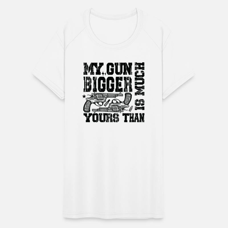 my gun is much bigger than yours