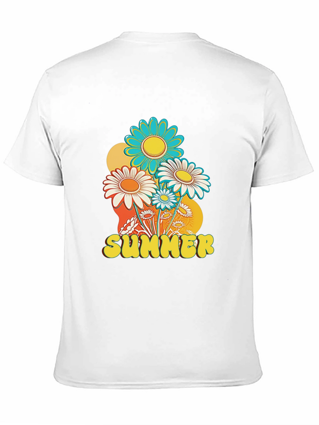 Retro Summer Floral T-Shirt