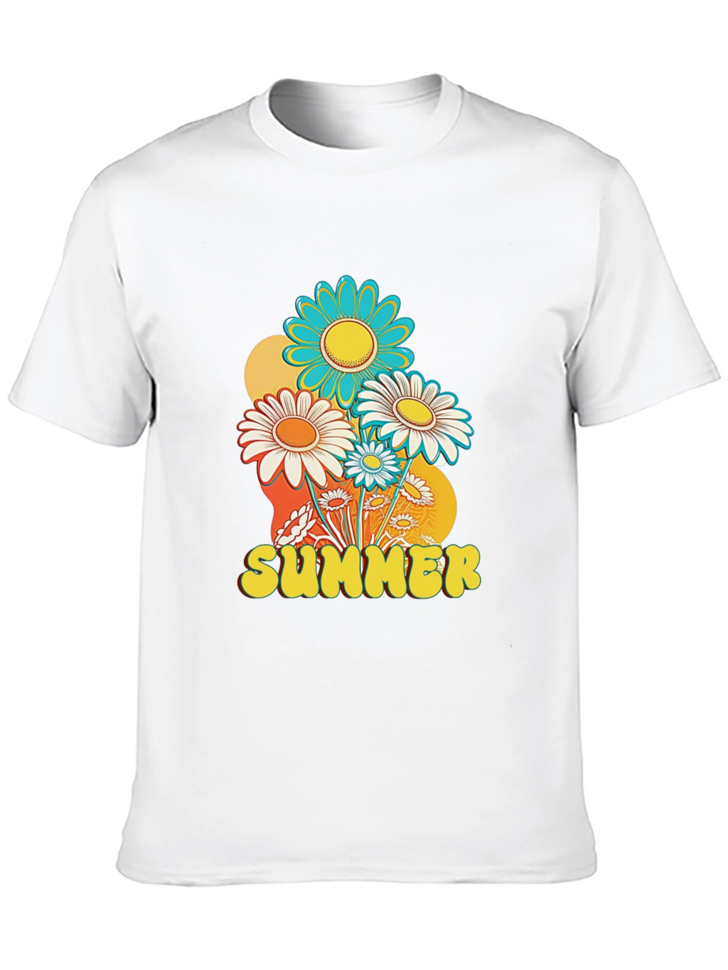 Retro Summer Floral T-Shirt