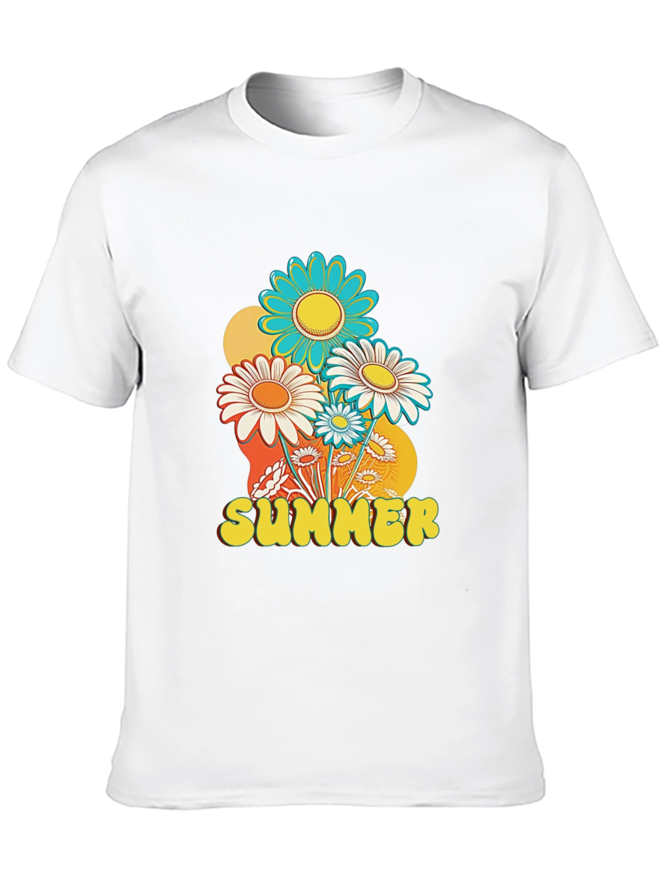 Retro Summer Floral T-Shirt