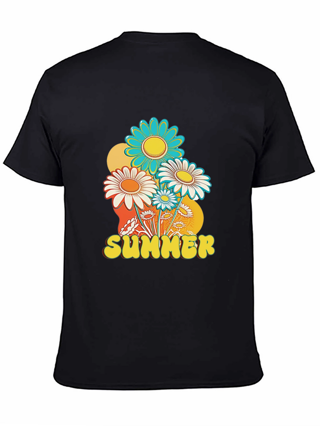 Retro Summer Floral T-Shirt