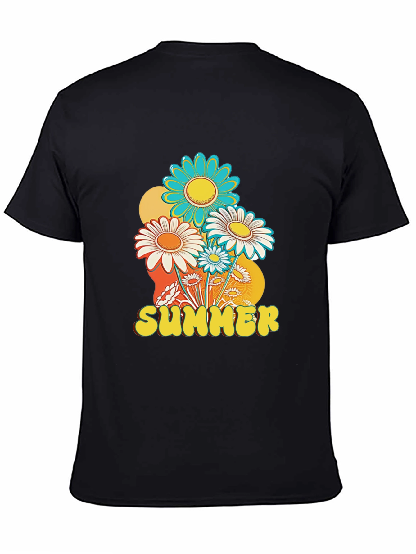 Retro Summer Floral T-Shirt