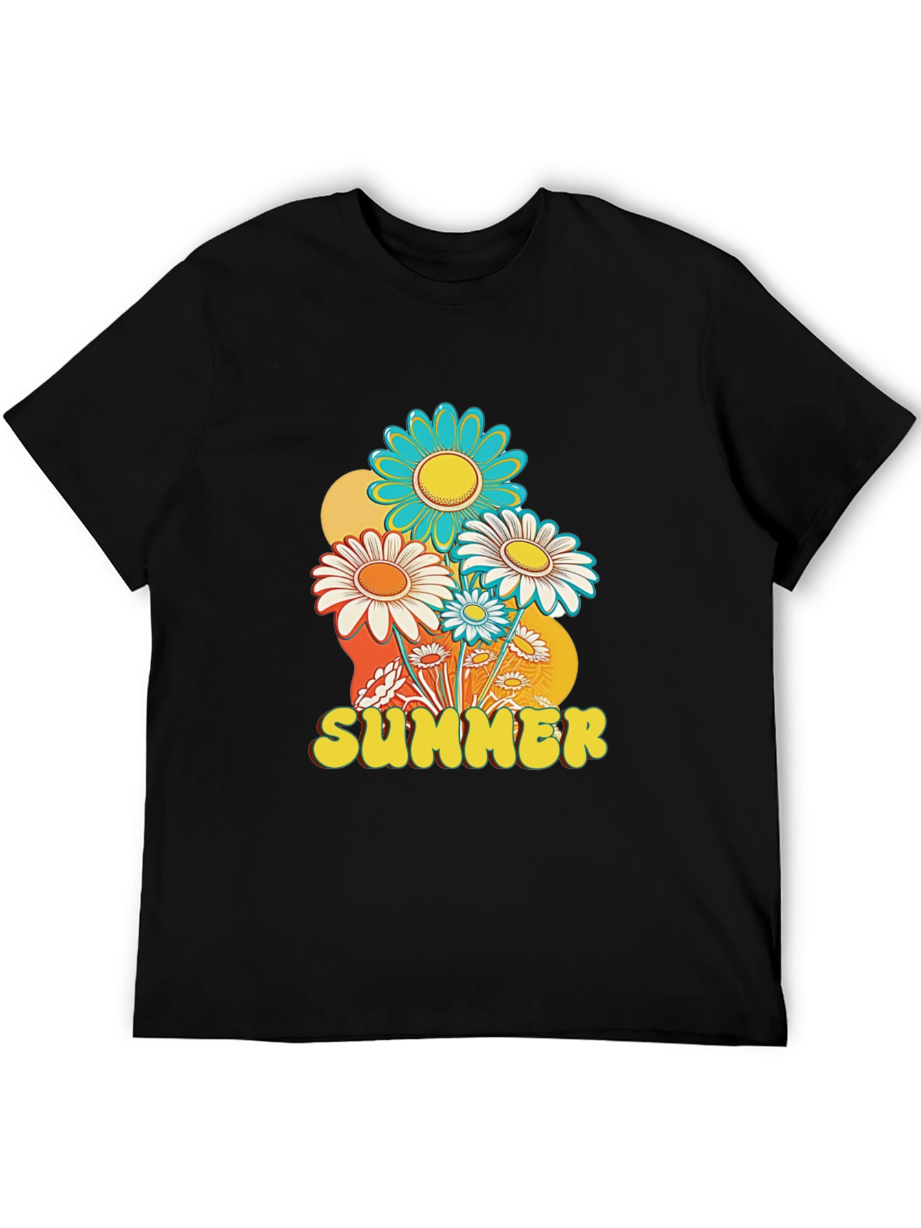 Retro Summer Floral T-Shirt