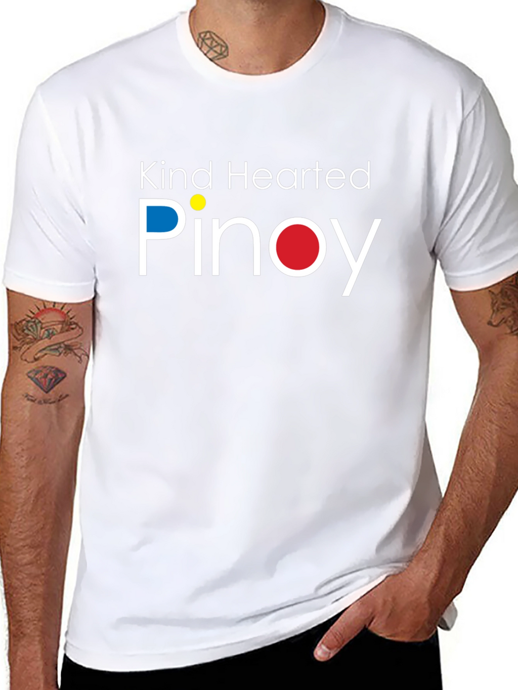 Kind Hearted Pinoy T-Shirt - Filipino Pride