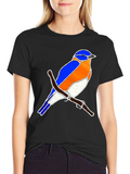Bluebird T-Shirt - Nature Inspired Graphic Tee