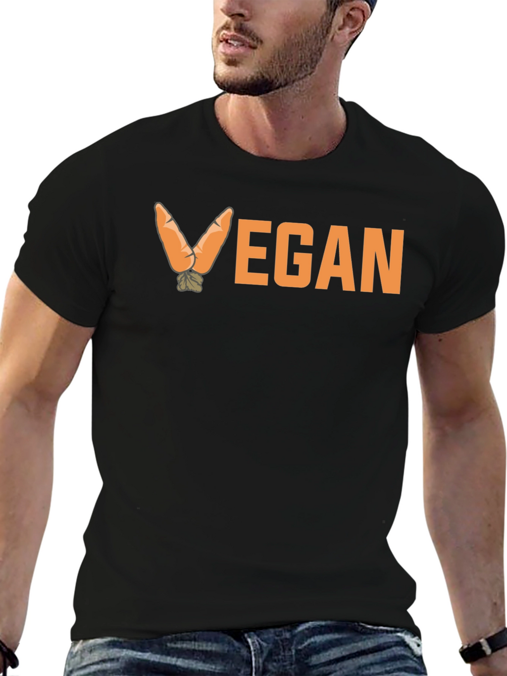 Vegan Carrot Tee - Plant Based T-Shirt