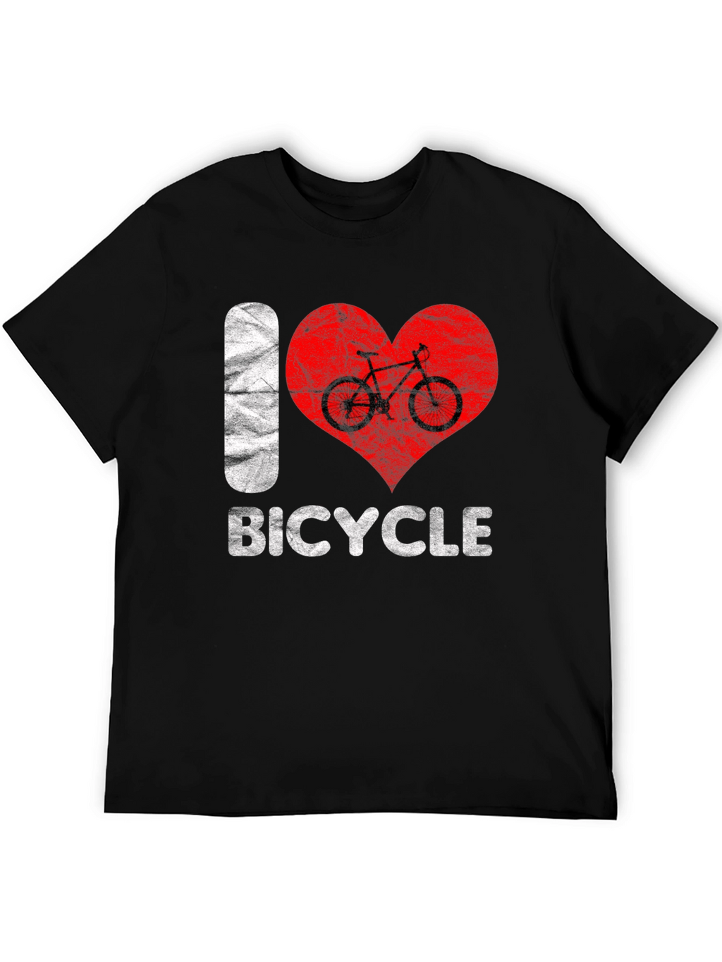 I Love Bicycle Graphic T-Shirt