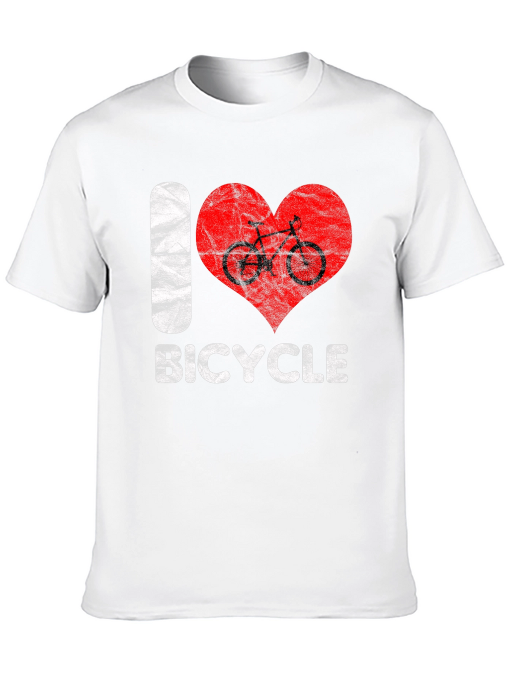 I Love Bicycle Graphic T-Shirt