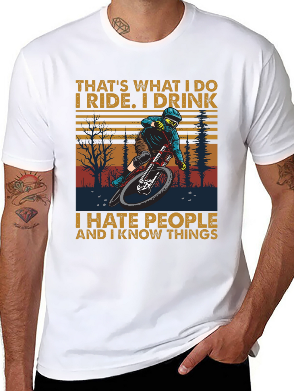 Ride Drink Know Things T-Shirt
