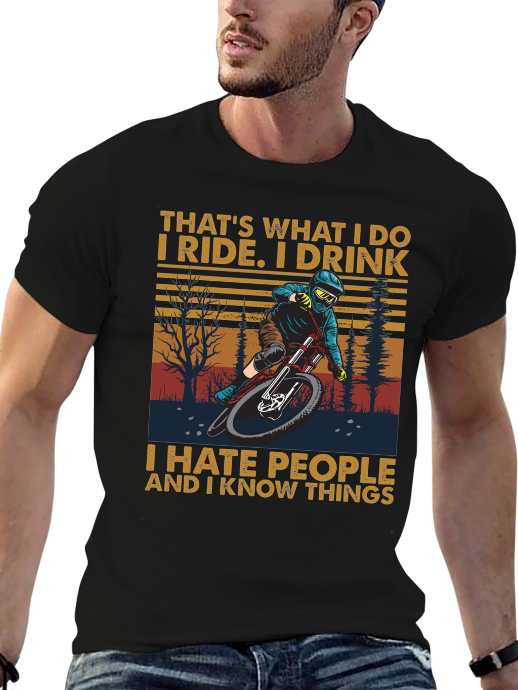 Ride Drink Know Things T-Shirt