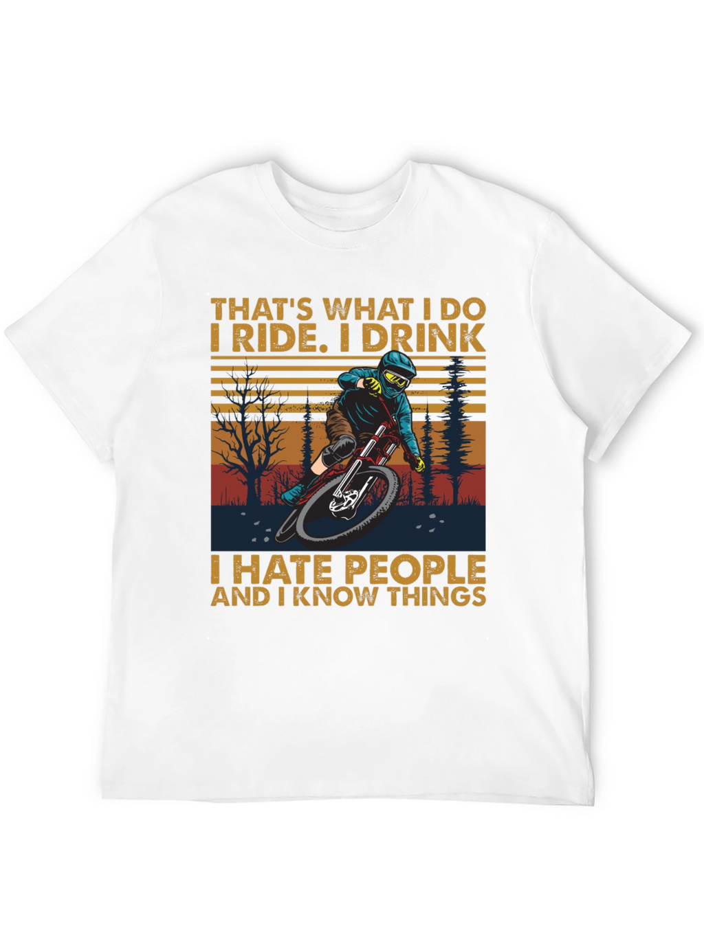 Ride Drink Know Things T-Shirt
