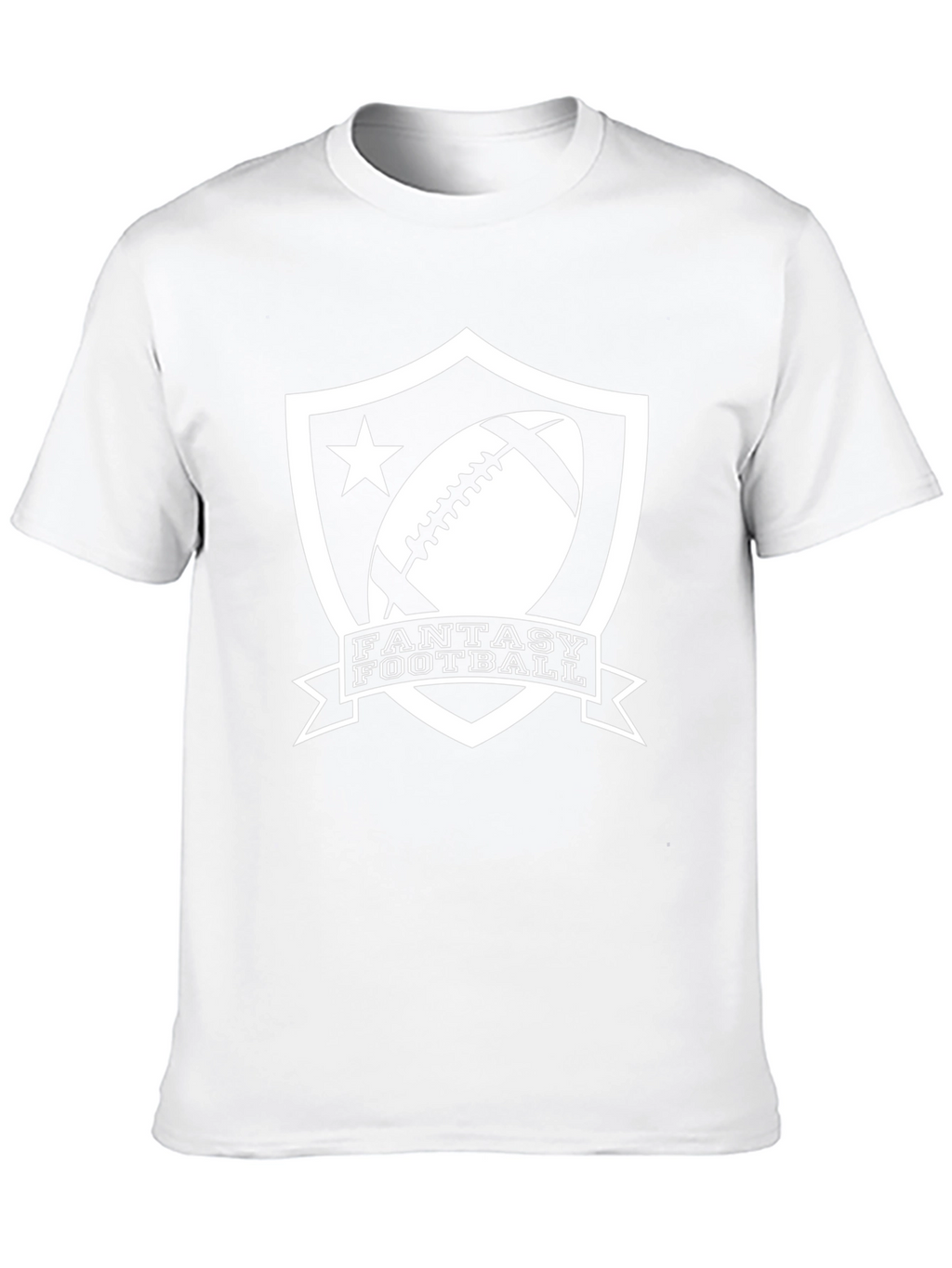 Fantasy Football Black Graphic Tee