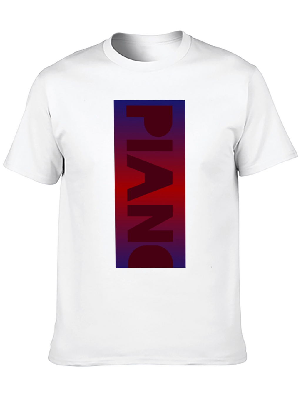 Piano Graphic Tee - Stylish Music Lover Shirt