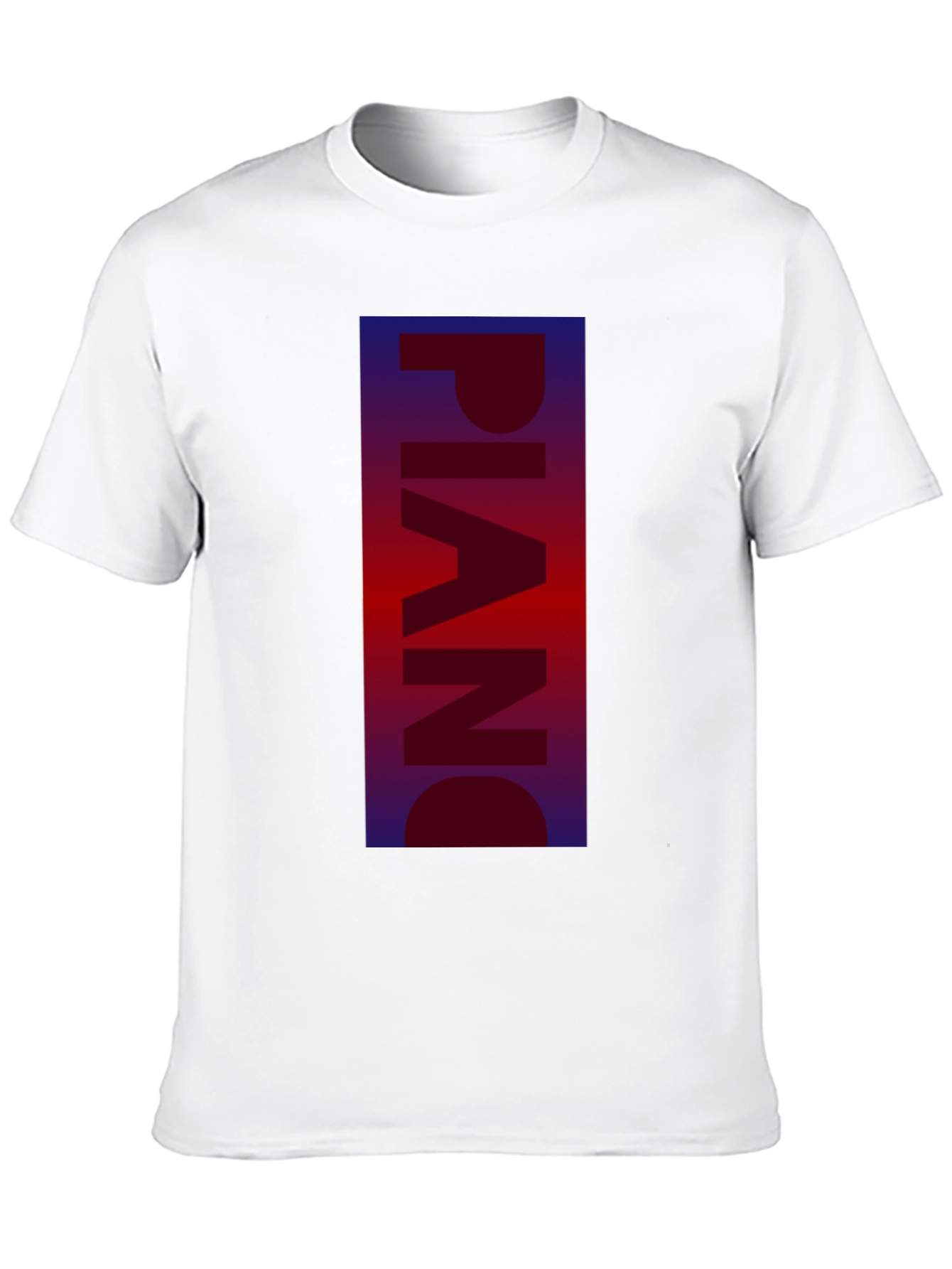 Piano Graphic Tee - Stylish Music Lover Shirt