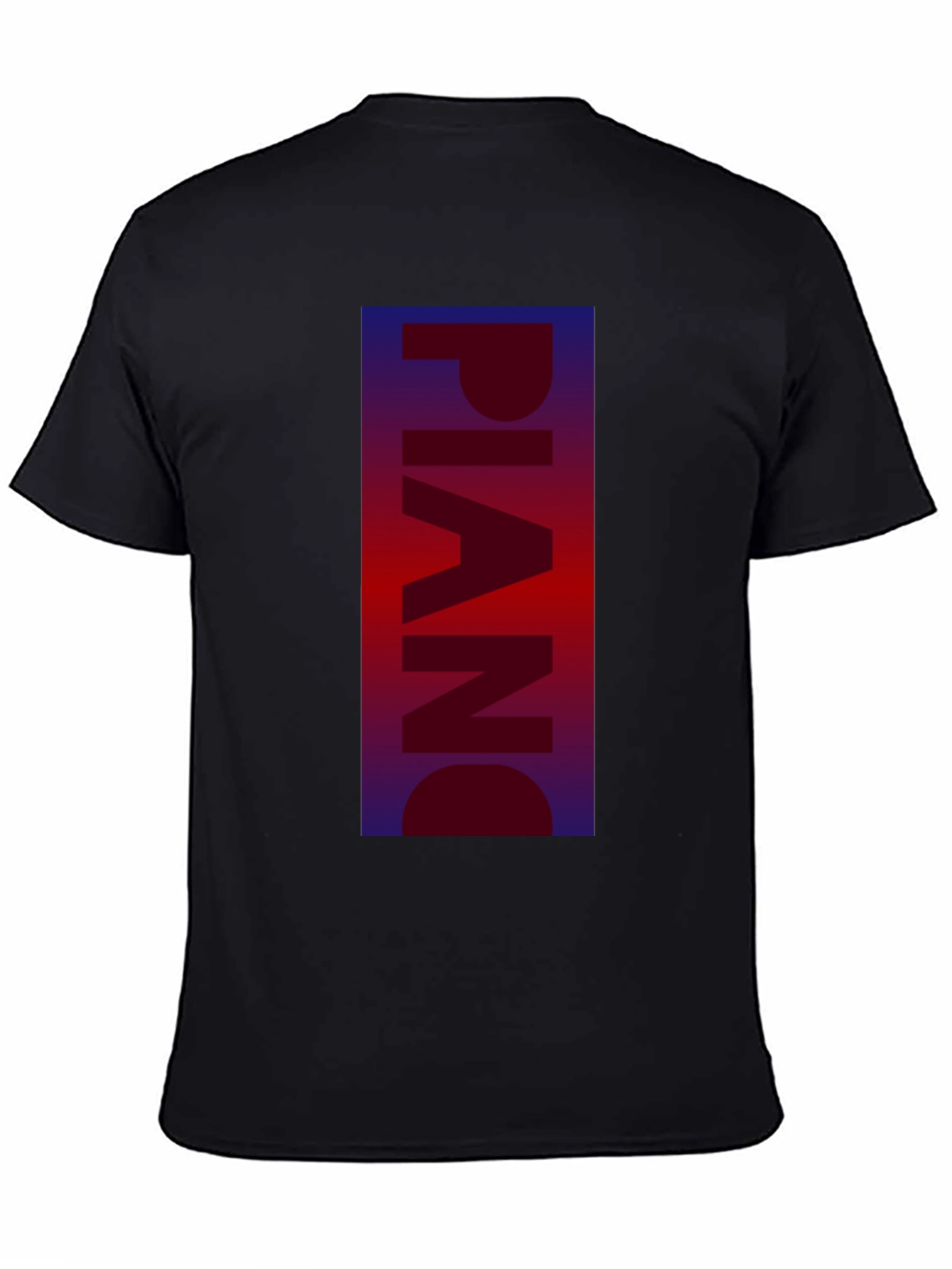 Piano Graphic Tee - Stylish Music Lover Shirt