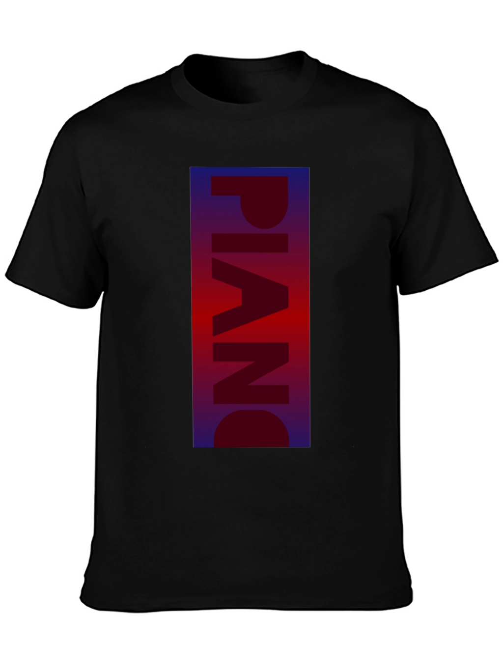 Piano Graphic Tee - Stylish Music Lover Shirt
