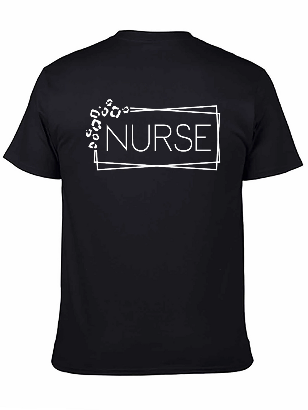 Nurse Leopard Print Graphic T-Shirt