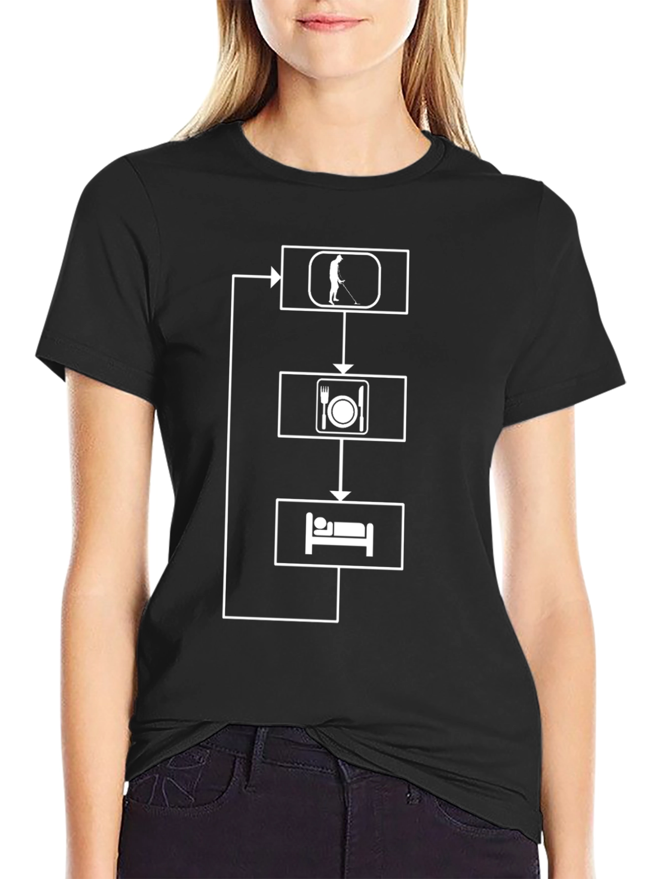 Golf Eat Sleep Repeat T-Shirt