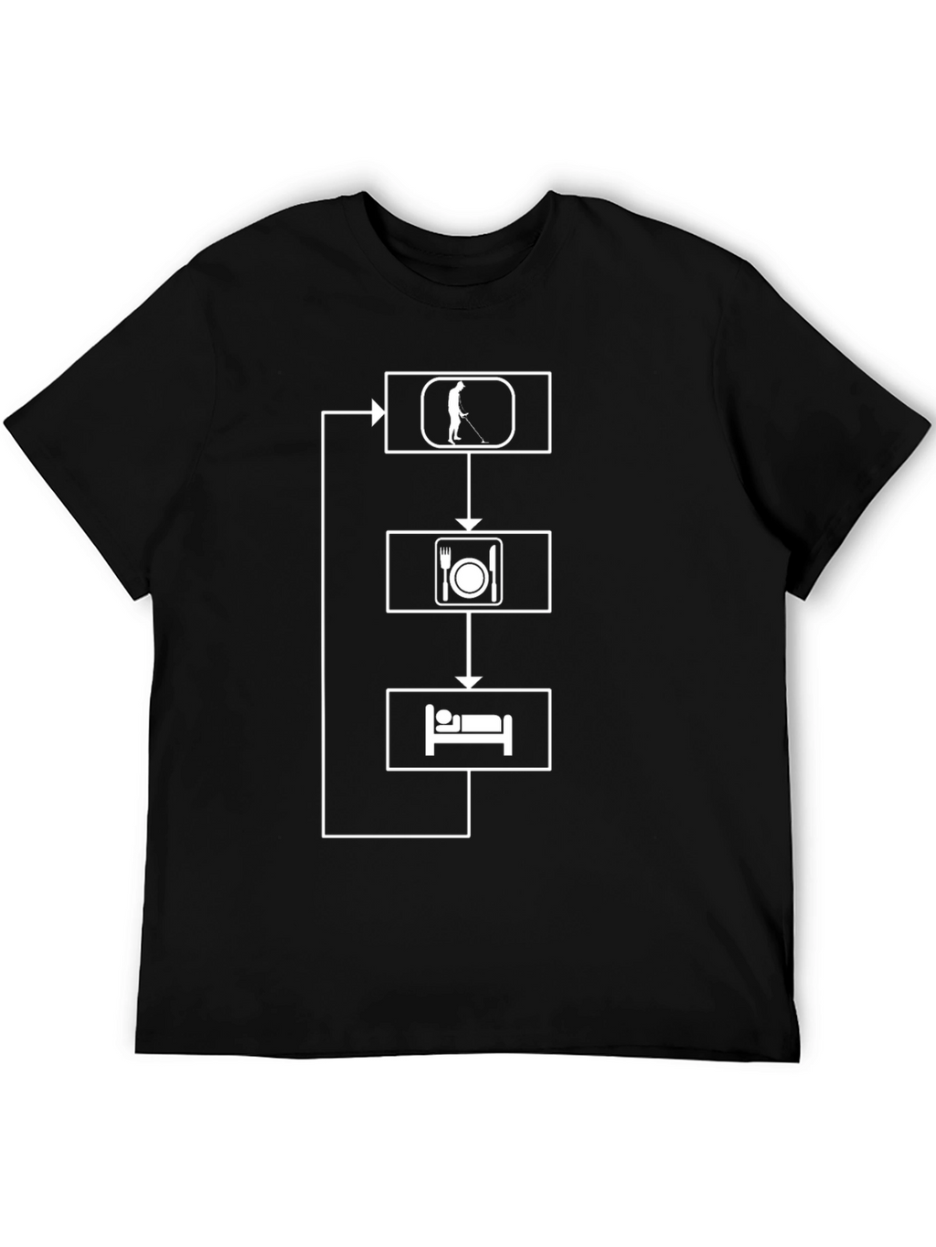 Golf Eat Sleep Repeat T-Shirt