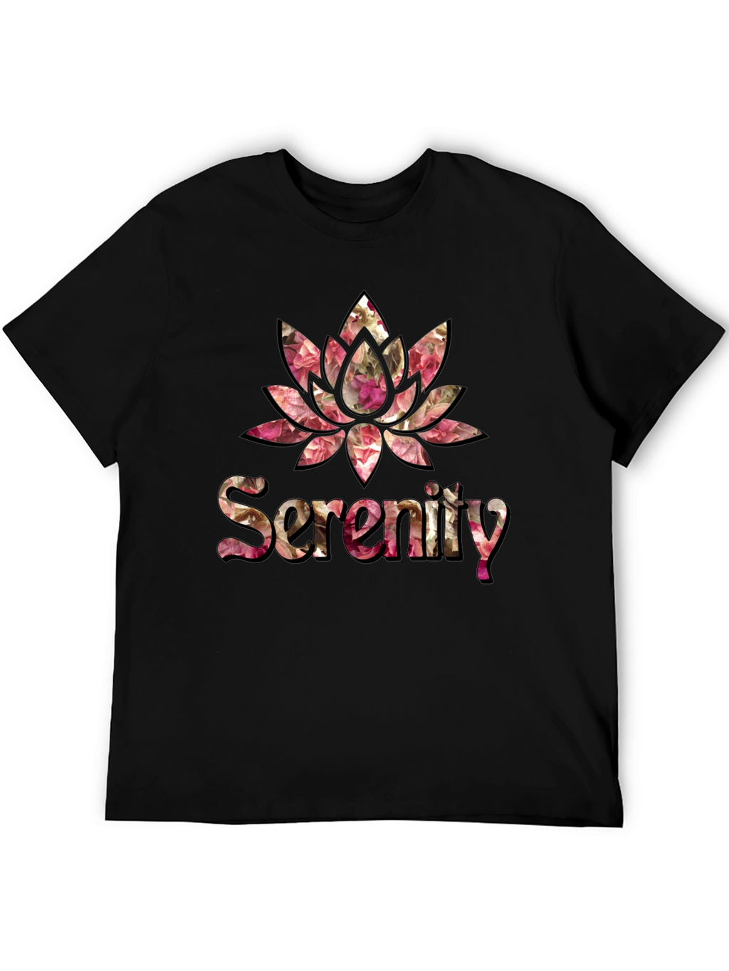 Floral Serenity Lotus T-Shirt